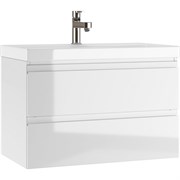 Подвесная тумба под умывальник Moduo 80 Домино Graffo В2