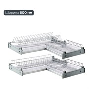 Двухуровневая угловая сушка для посуды LEMAX PROF VAR CORNER