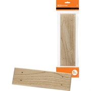 Универсальная деревянная накладка на бревно TDM ELECTRIC НБУ 1Пх4 280 мм, сосна