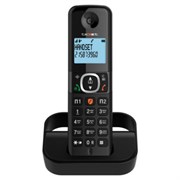 Радиотелефон TEXET TX-D5605A, память 100 номеров, АОН, повтор, спикерфон, часы/будильник, черный, 127220
