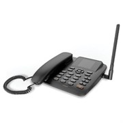 Телефон сотовый офисный TEXET FX-200, 2 SIM, 2,4", 512 Мб, microSD, FM, MP3, Bluetooth, спикерфон,черный, 127315