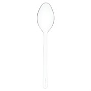 Ложка одноразовая 100 мм МИНИ, пластиковая, прозрачная, ВЗЛП, 5020П