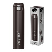 Термокружка 520 мл JOYLUX (ДЖОЙЛЮКС) ULTRA BROWN, нержавеющая сталь SUS304, коричневый матовый, 700279