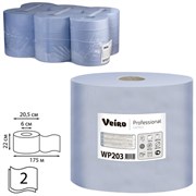 Бумага протирочная с центральной вытяжкой 175 метров VEIRO (M4) COMFORT, 2-слойная, КОМПЛЕКТ 6 рулонов, WP203