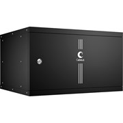 Телекоммуникационный настенный шкаф Cabeus WSC-05D-6U55/45m-BK