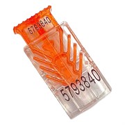 Стиропластовые номерные самофиксирующиеся пломбы ТПК Технологии Контроля 24235