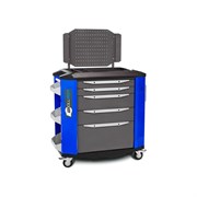 Инструментальная тележка Toollbox premium ТВР-5 RAL 5005