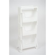 Напольная трехярусная этажерка Violet Лофт