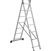 Алюминиевая двухсекционная лестница Scala Sc 2007