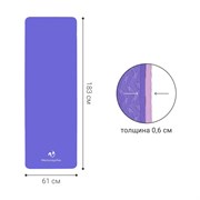 Спортивный коврик для йоги и пилатеса Nonstopika Relax