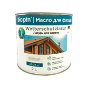 Лазурь для дерева BIO PIN 2241 Wetterschutzlasur,