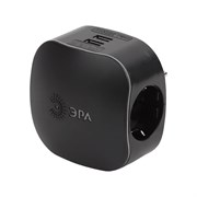 Тройник ЭРА SP3eUSBBLACK