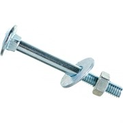 Оцинкованный болт СТРОЙМЕТИЗ М8х70 DIN603 2 шт.