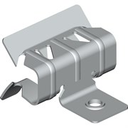 Балочный зажим УМС 2-7 мм с отгибом и резьбой М6