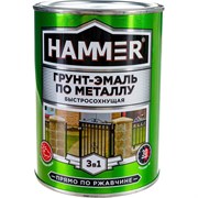 Грунт-эмаль по металлу HAMMER ЭК000116573