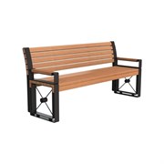 Стальная скамейка Хоббика София