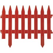 Садовое ограждение ПОЛИМЕРСАД Забор декоративный №1