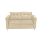 Двухместный диван Мягкий Офис с механизмом бежевый