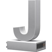 Светодиодная буква ABCMIX J