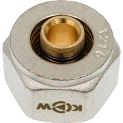 Обжимной коллекторный соединитель для металлополимерной трубы KROMWELL EU.ST3287030 16x2x34_k