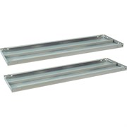 Полка к металлическому стеллажу BRABIX 291124