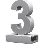 Светодиодная цифра ABCMIX 3