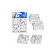 Антивибрационные подставки для стиральных машин и холодильников Мультидом МВ76-39