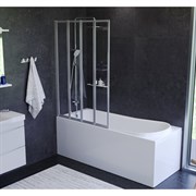 Поворотно-складная шторка на борт ванны AM.PM Like