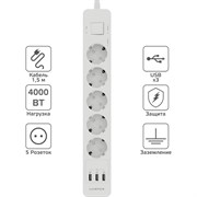 Удлинитель Harper UCH-530 White