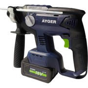 Аккумуляторный бесщеточный перфоратор AYGER AHA18BL4
