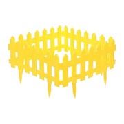 Садовое ограждение МАСТЕРСАД ПЛСД-желт