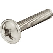 Никелированный винт Hafele M4x25 мм