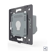 Одноклавишный проходной сенсорный выключатель LIVOLO VL-FC1S-2G