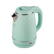 Чайник HomeStar hs-1007 1.7 л, зеленый, двойной корпус