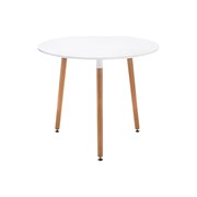 Деревянный стол Woodville Lorini 60 white / wood