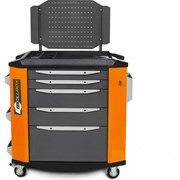 Инструментальная тележка Toollbox premium ТВР-5 RAL 2008