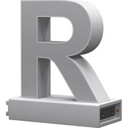 Светодиодная буква ABCMIX R