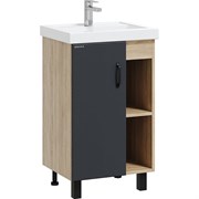 Напольная тумба с раковиной ум. фостер 50 Onika тимбер 50