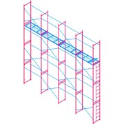 Комплект рамных лесов МЕГА 783