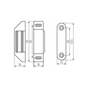 Магнитная защелка Mebax 00-00002168