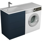 Тумба под умывальник "Magenta 1200" R/L и стиральную машину Veneciana Nera 55