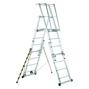 Телескопическая лестница-платформа Zarges ЦАП
