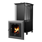 Дровяная печь для бани VVD Сударушка Руса-Семейная