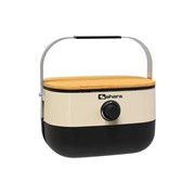 Портативный газовый мини гриль барбекю Sahara Cream Mini BBQ -Cream