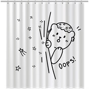 Шторка для ванной FIXSEN TEDDY Oops