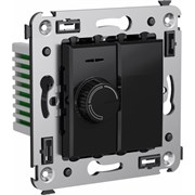 Поворотный диммер в стену DKC Avanti