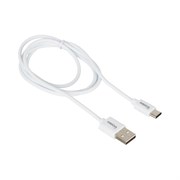 Кабель ProMega u152, 2,4a, 1м, usb - type-c, tpe, белый