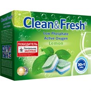 Таблетки для посудомоечных машин Clean&Fresh Cd1330