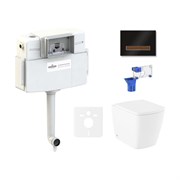 Приставной унитаз Lavinia Boho Aveo Rimless