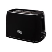 Тостер HomeStar HS-1015 черный, 650 Вт